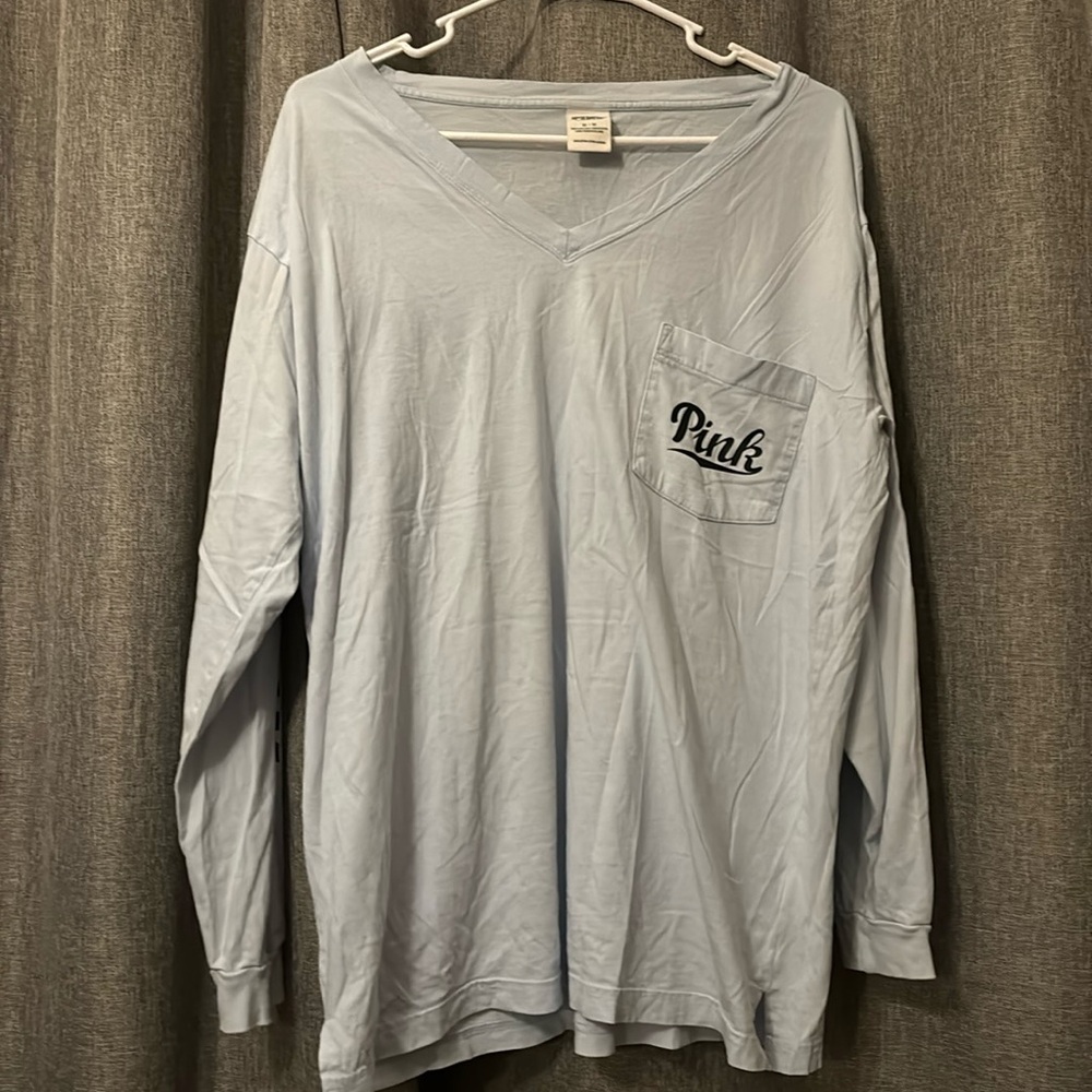 Pink long sleeve shirt